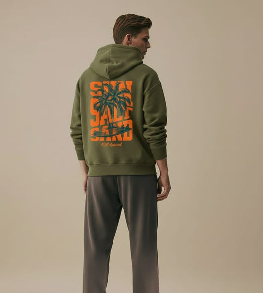 Sleak Sand oliva Oversized Fit