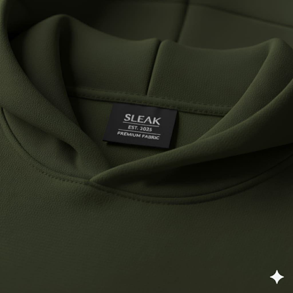 Sleak Olive classic oversized fit