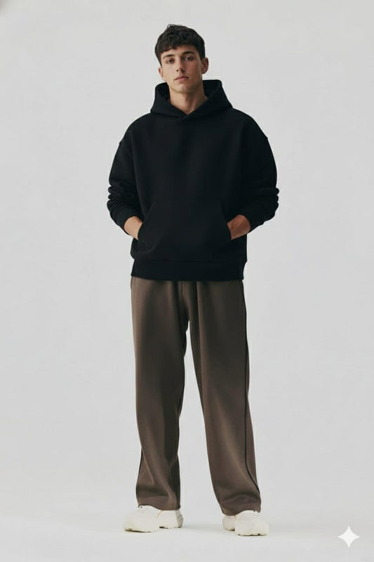 Sleak Classic Black oversized Fit