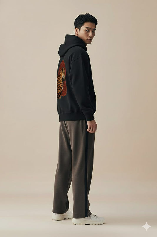 Sleak Rare leopard oversized Fit