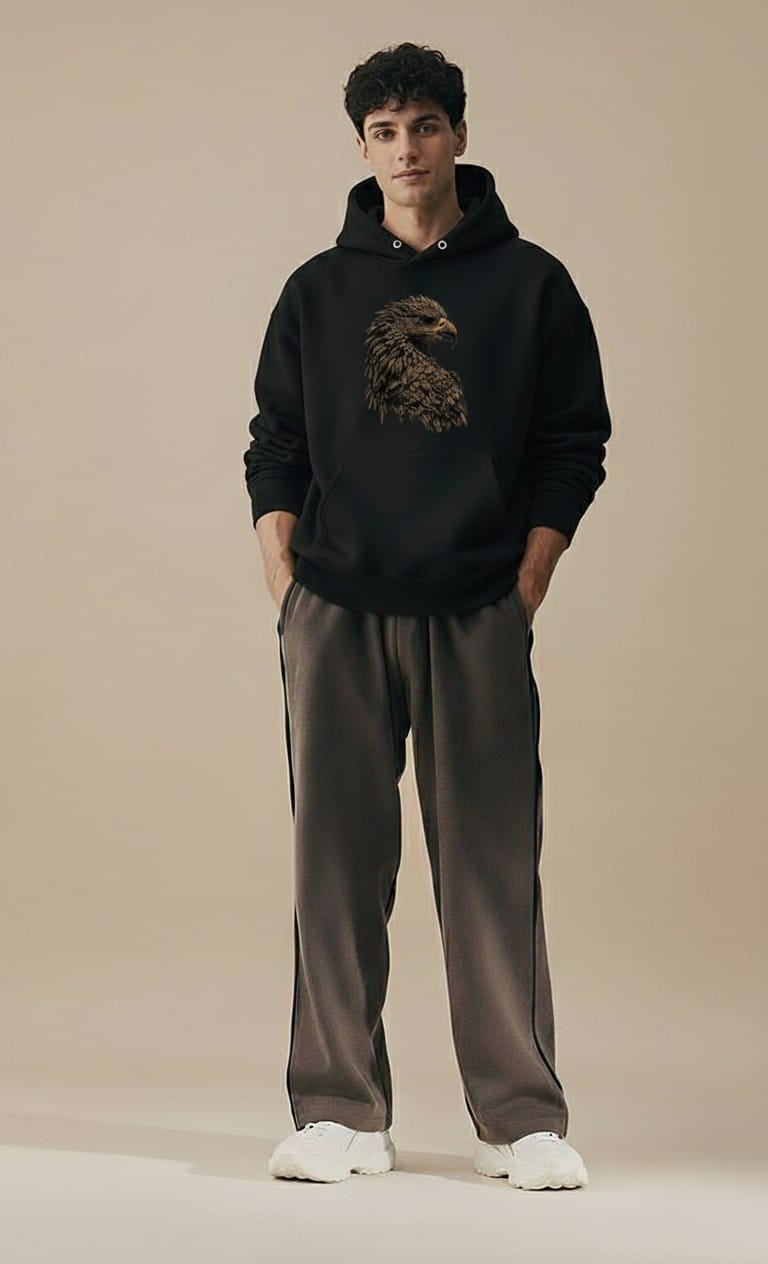 Sleak Eagle Oversized Fit