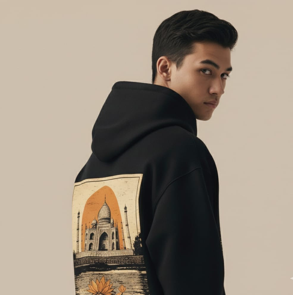 Sleak Monum Oversized Hoddies