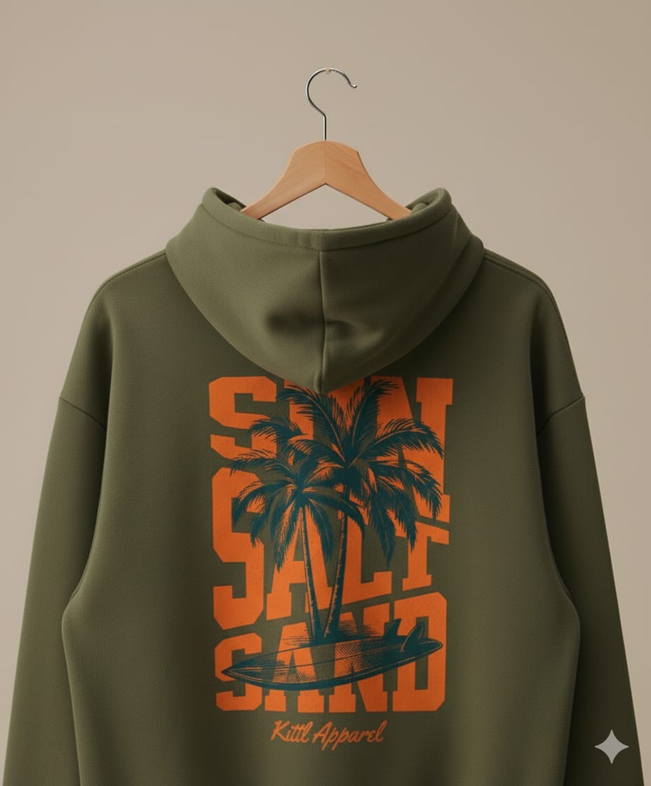 Sleak Sand oliva Oversized Fit