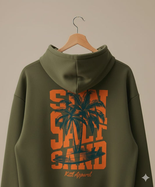 Sleak Sand oliva Oversized Fit